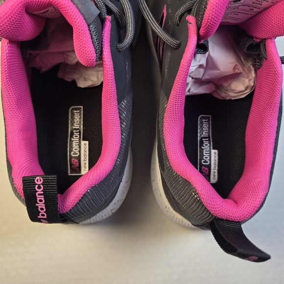 New Balance Logic Safety & Work Shoe Gray and Pink Sneakers Size 7 WIDE - Picture 6 of 9